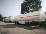 3 axles 45000 liters Cheap oil tanker trailer 12 wheels