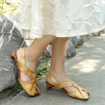 S253 Ladies Sandals 2020 Summer Fog Fantasy Craft Open Toe Sandals Fashion Wedge