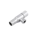 Stainless Steel SUS 304 Brushed Angle Valve 1/2" X3/8" High Precision