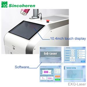China 5Hz 1064nm Laser Pigmentation Removal Machine , Q Switch ND YAG Laser Equipment factory