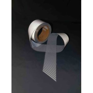 China UV Resistance Silver Reflective Film 130cm Width For Bags factory