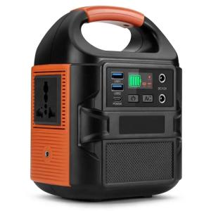 China 100W Mobile Lithium Portable Power Station Car Jump Starter Power Station AC USB DC Output factory