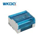 UK 411 Rail Mounted Power Distribution Terminal In Grey And Blue Color