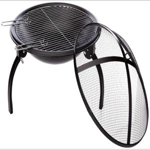 China Amazon wood burning fire pit bowl outdoor charcoal patio bbq grill factory