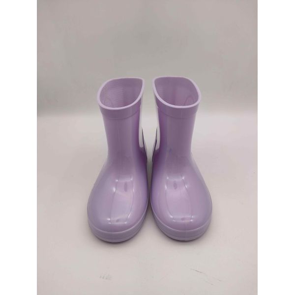 Childrens Light Up Rain Boots Side Printed Multiple Color Wellington Boots