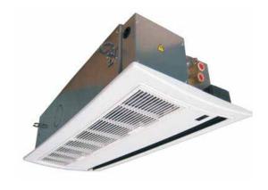 China Ceiling Cassette Fan Coil Unit for Central Air Conditioning 50HZ 220V - 240V factory