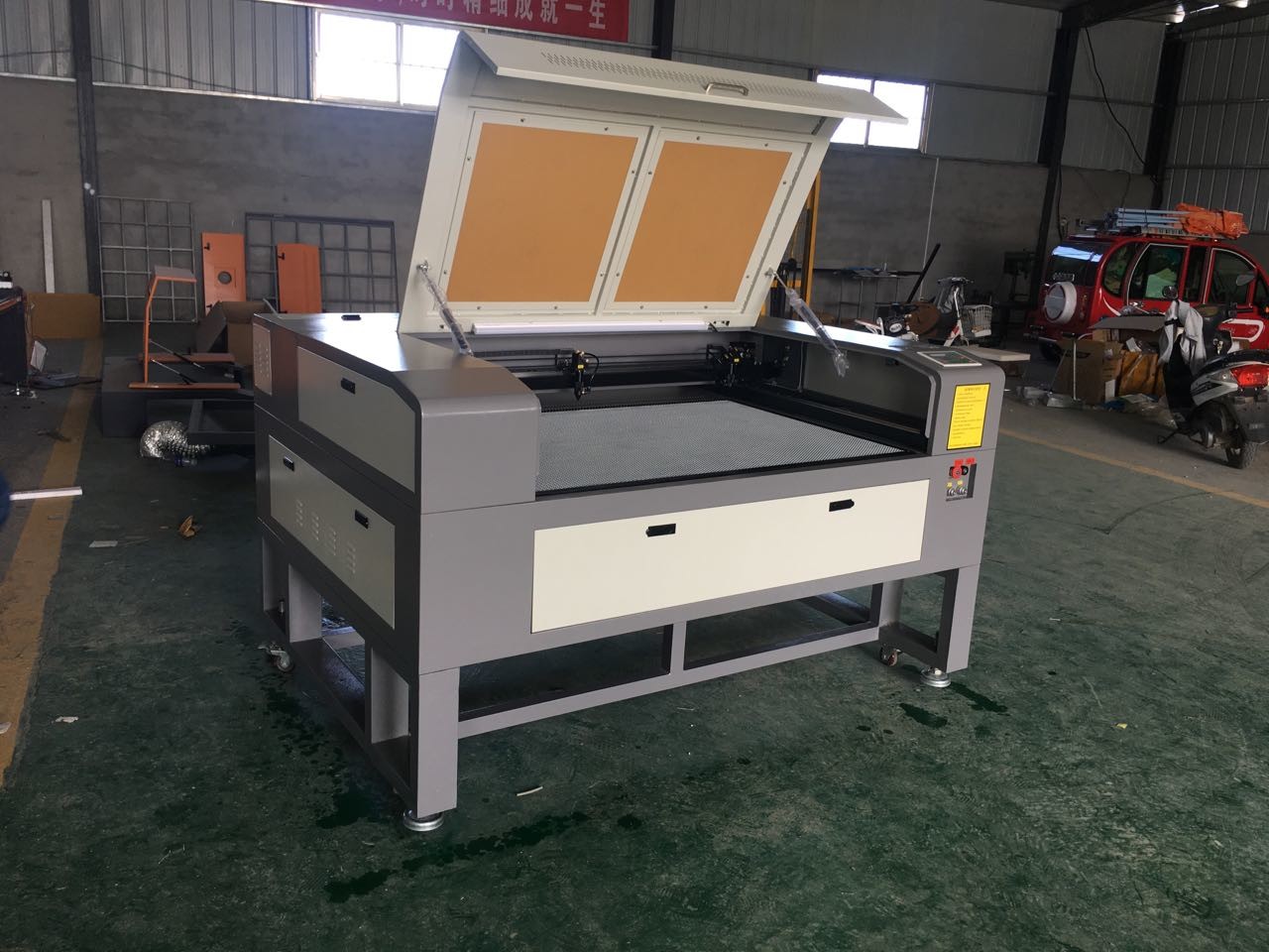 dual laser head laser head laser cutting machine 1390