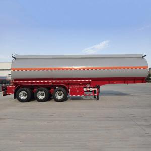 China 3-Axle 12r20/12r22.5 Tire 45000l 50000l Original Axle Stainless Steel Tank Truck Oil Tank Trailer Factory Sales factory