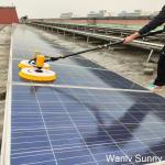 Aluminum Alloy/Carbon Fiber Rotary Brush Cleaner for Solar Panels Artificial