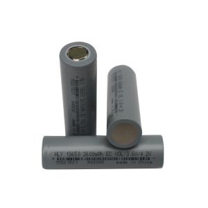 China Fast Charging 18650 Lithium Battery Cells 0.5C Rechargeable Battery 2600mah factory