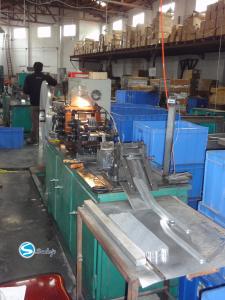 China 22KW Radiator Fin Forming Machine with 130mm Min. Slide Lifting Height factory