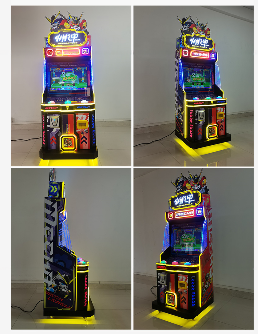 Dreamland hot sale new kids football mecha arcade game machine for indoor amusement game center