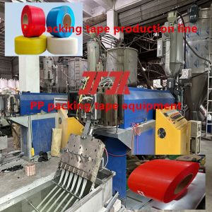 5-19mm twin screw extruder PP strapping production line for automatic wrapping