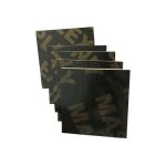 Square Black Film Faced Plywood Poplar / Pine / Birch Core Flat And Smooth