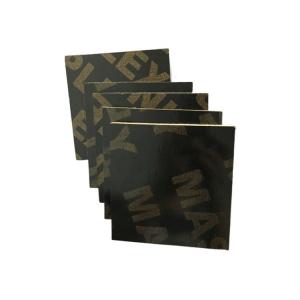 China Square Black Film Faced Plywood Poplar / Pine / Birch Core Flat And Smooth factory