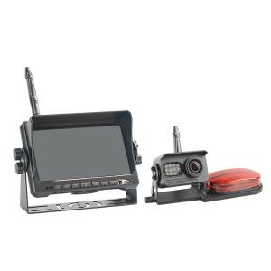 China 7 Inch Wireless Truck Rearview Camera Vehicle Monitoring System factory