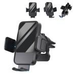 Automatic Calibration Wireless Car Phone Holder 15w Fast Charging And Heat