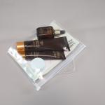 Custom Logo PVC Travel EVA Zipper Makeup Bag Clear Small Frosted