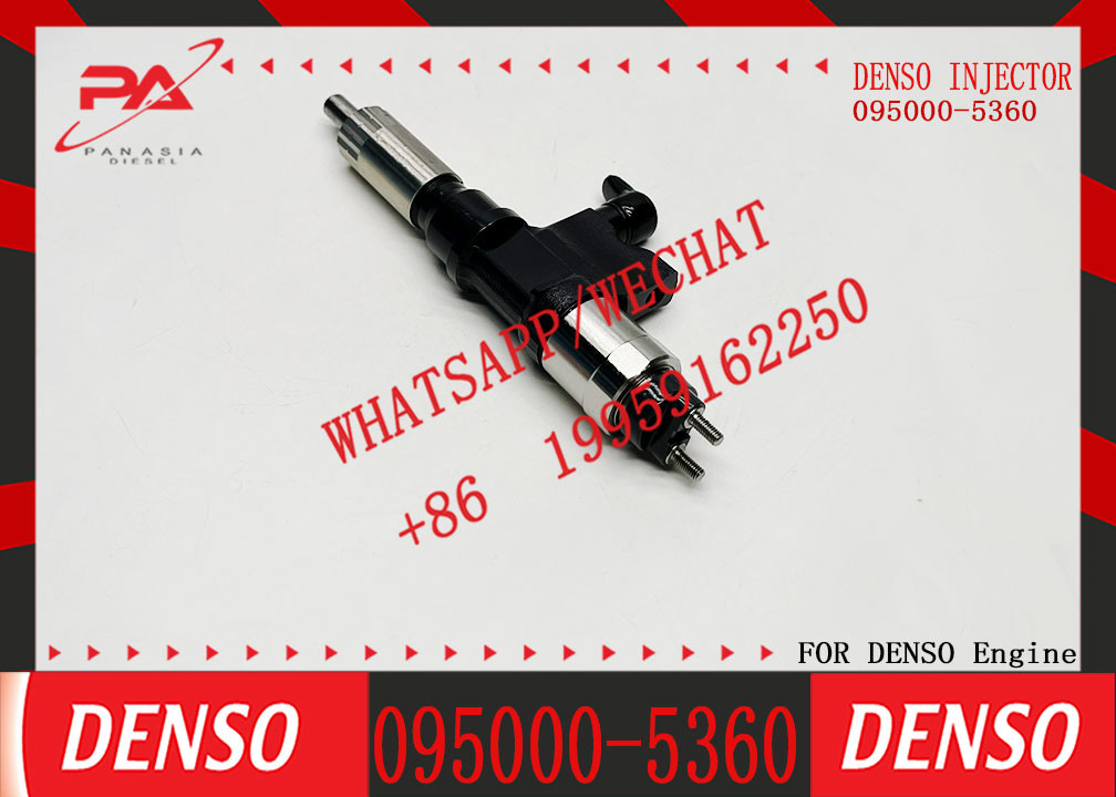 Diesel fuel injector common rail injector 095000-5360 095000-6367 095000-6372 095000-6382 095000-6392 8-97602803-0