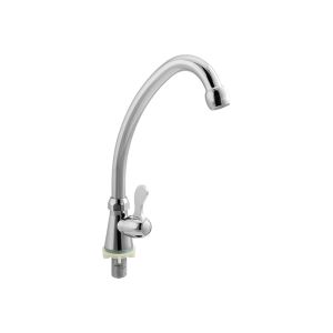 Durable Modern Single Handle Kitchen Faucet High Neck Ceramic Cartridge