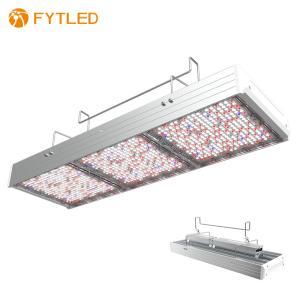 China AC277V Aluminum LED Grow Lamp 400W 1-10V Dimming 2.7μmol/J factory