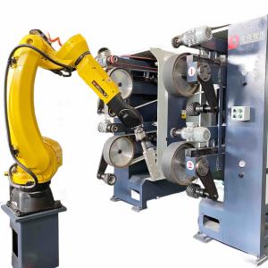 China Compact Robotic Cell For Grinding Faucet Bodies factory