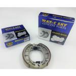 Motor Motorcycle Brake Shoes 1110020 With Lining For TVS Apache RTR160/180