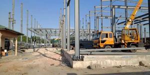 China Bolt Connect Prefabricated Steel Buildings , Pre Engineered Steel Frame Construction factory