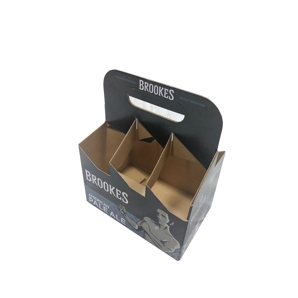 Customized Printing Six Pack Beer Can Box With FSC Certified Materials