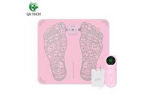 China China wireless ems foot massager USB charge massage with detachable control unit factory