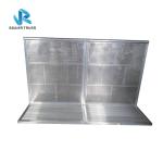 Metal Parking Space Barrier , High Security Temporary Portable Crowd Barriers