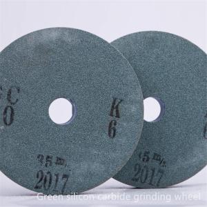 China 250mm Green Silicon Carbide Bench Grinding Wheels Glass Semiconductors Polishing factory