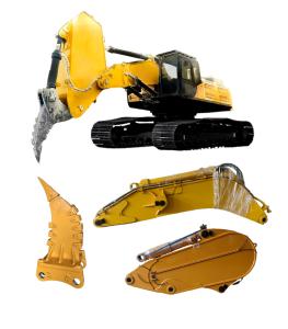 China 100% Excavator Ripper Arm For Tough Soil Yellow/Gray/Red/Green/Customizable factory
