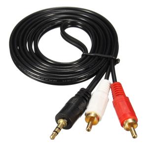 China Copper Conductor 20Hz RCA AV Audio Cables Maximum Voltage 30V factory