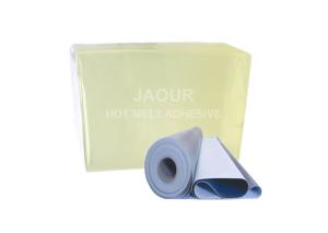 China Waterproofing Rubber Based Hot Melt PSA Light Yellow Color factory