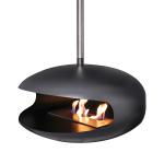Carbon Steel 26.5kg DIY Ethanol Fire Pits 6h Oval Fireplace