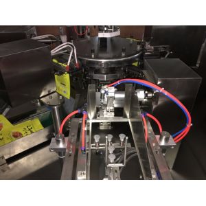 PLC Automatic Rotary Packing Machine With Multihead Weigher