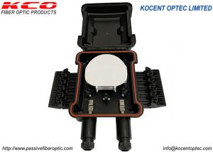 China KCO-T001-48 Mini FOSC 6 cores IP67 Aerial Optical Fiber Splice Enclosure Joint Box factory