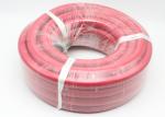 Flex ID 3/4 Inch Rubber Air Hose Assembly With Chicago Fittings , 300 Psi Work