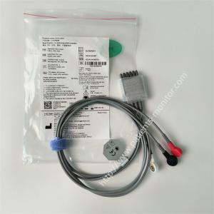 China Edan Reusable 3-Lead ECG Cable , Snap , AHA EL03DASY1 For Medical Machine factory