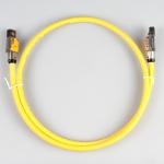 Field Terminated Cat 7 STP Cable , RJ45 8P8C Network Modular Plug Cat 7 Patch