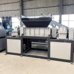 High Capacity Multifunctional Waste Engine House Shredding Double Shaft Shredder