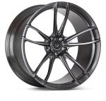 Matte Black 19inch Polish 2 Piece Forged Rims Customized For Porsche