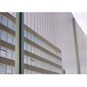 China Hot Dip Galvanized 358 Security Fencing Anti Cut Welded Guardrail on sale