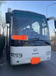 Used Passenger Bus EURO IV 53 Seats Air Conditioner 330hp Engine 12 Meters White