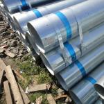 Hot Dip Galvanized Round Steel Pipe / GI Pipe Pre Galvanized Steel Pipe
