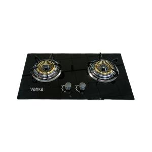 China Premium Tempered Glass Gas Stove LPG Gas Cooktop 2 Oven Racks factory