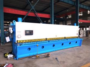 China Automatic Guillotine CNC Hydraulic Shearing Machine QC11K 16*6000 For Plate 18mm 20mm 40mm factory