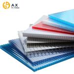 Anti UV Twin Wall 6mm Polycarbonate Hollow Sheet