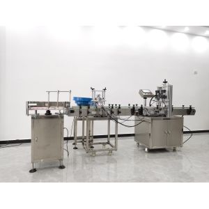 Hot Selling Automatic Liquid Bottle Filling Capping and Labeling Machine